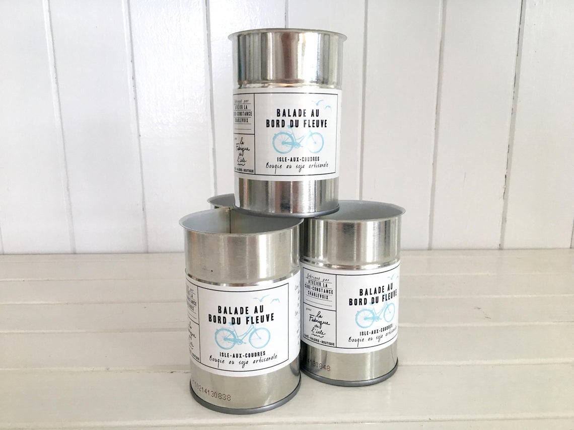 Bougie soja artisanale / Balade au bord du fleuve – Image 2
