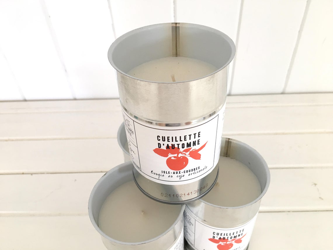 Bougie soja artisanale / Cueillette d'Automne – Image 2